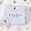 Custom Mama Embroidered Sweatshirt - Personalized Gift for Wife, Mom, New Mom - Mother’s Day & Birthday