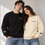 Custom Roman Numeral Date Couple's Hooide💕Sweatshirt