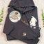 Personalized Pet Biting Drawstring Hoodie – Custom Cat Dog Embroidered Sweatshirt