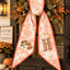 Personalized Halloween Wreath Sash, Custom Ghost & Initial Door Wreath Decoration