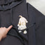 Personalized Pet Biting Drawstring Hoodie – Custom Cat Dog Embroidered Sweatshirt