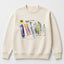 🎨Custom Embroidered Sweatshirt from Kids' Artwork | Personalized Family Keepsake