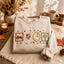 Autumn Harvest Embroidered Sweatshirt & Hoodie – Farmhouse Fall Graphic Crewneck Pullover, Pumpkin Tractor, Duck & Floral Design, Cozy Thanksgiving Gift for Women