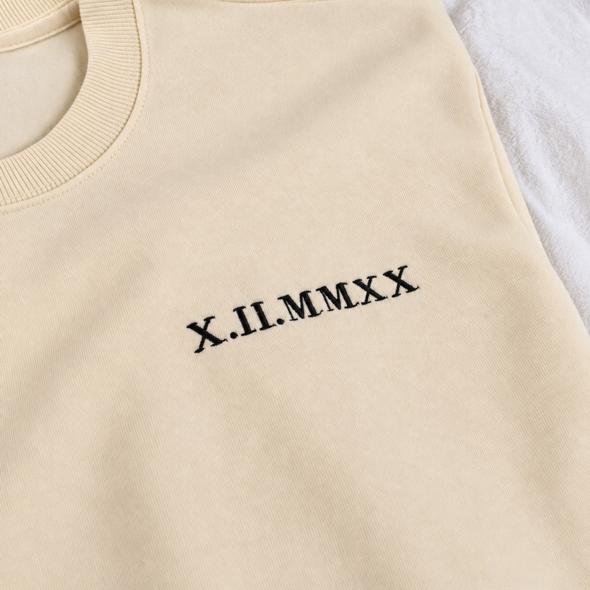Custom Roman Numeral Date Couple's Hooide💕Sweatshirt