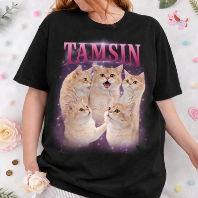 Custom Unique Vintage Photo Pet Tee/Sweatshirt/Hoodie