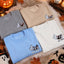 Custom Pet Ghost Walking Embroidered Halloween Shirt, Personalized Pet Photo Comfort Colors Tee, Funny Spooky Pet Lover Gift
