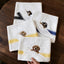 Customizable Puppy Hand Towel – Personalized Pet Name Embroidered Kitchen Tea Towel Gift for Dog Lovers