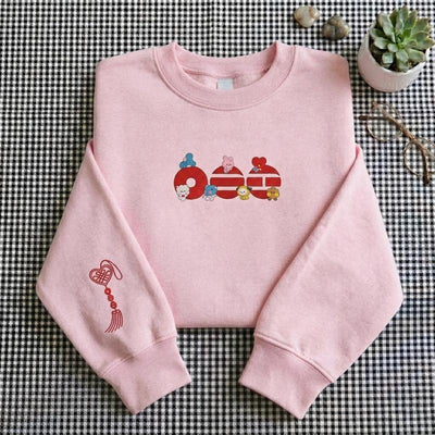Embroidered Ari.rang Sweatshirt & Hoodie – World Tour Graphic Crewneck Pullover, Cute Music Fan Gift, Unisex Concert Apparel