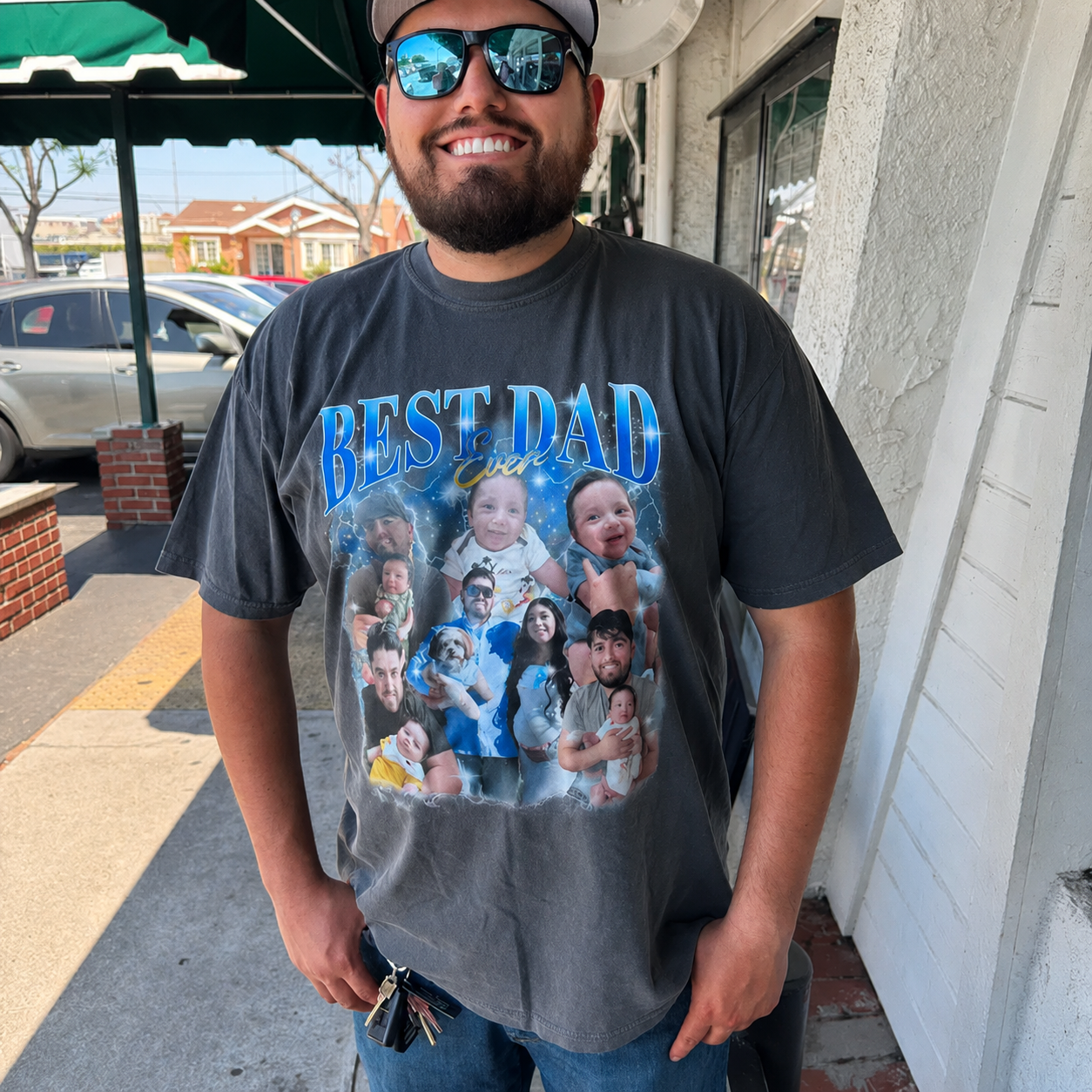 Custom Dad Name Shirt/Sweatshirt/Hoodie, Best Dad Shirt, Custom Father's Day Shirt, Dad And Kids Shirt, Custom Dad Shirt, Daddy Shirt
