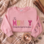 Personalized Heart On Sleeve Embroidered Sweatshirt | A Thoughtful Gift For Mum & Grandma