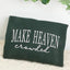 Make Heaven Crowded Embroidered Sweatshirt, Embroidered Sweatshirt, Embroidered Hoodie