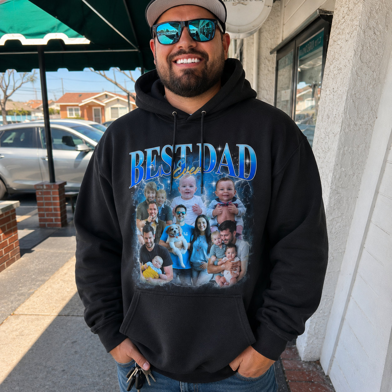 Custom Dad Name Shirt/Sweatshirt/Hoodie, Best Dad Shirt, Custom Father's Day Shirt, Dad And Kids Shirt, Custom Dad Shirt, Daddy Shirt