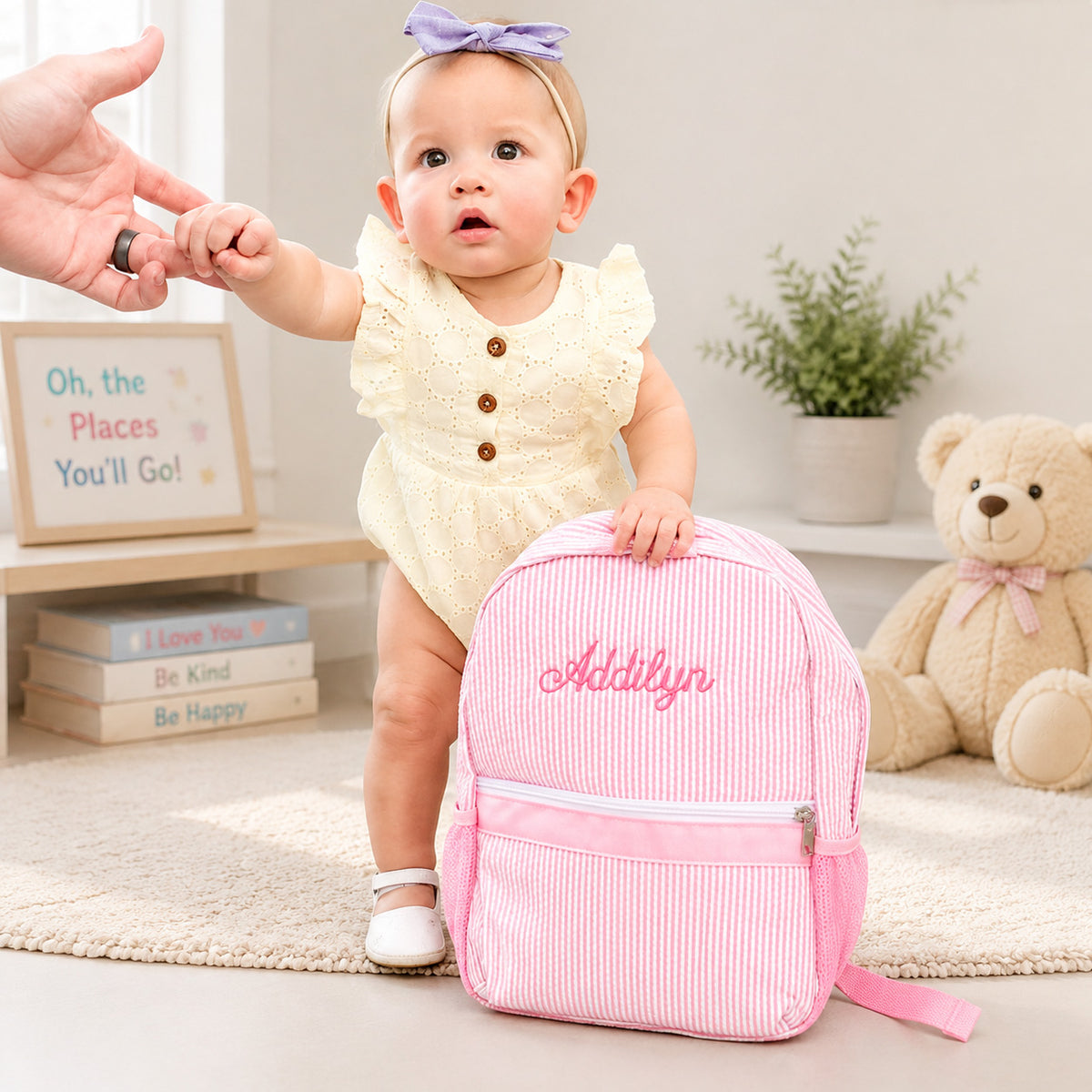 Personalized Toddler Backpack – Custom Name Preschool Backpack for Kids
