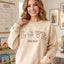 Personalized Embroidered Photo Couple LOVE EST Year Sweatshirt/Hoodie