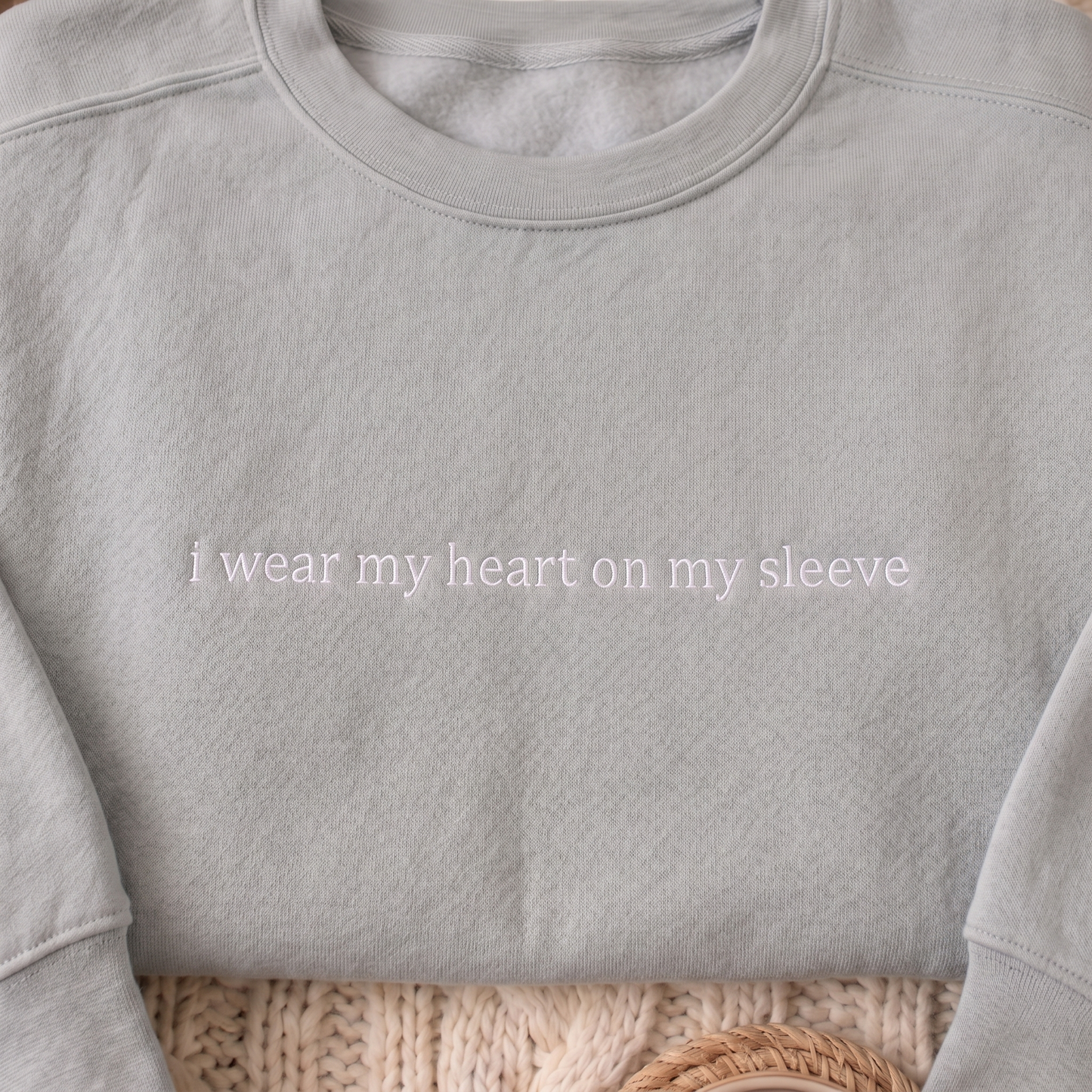 Custom "HEART ON MY SLEEVE" With Pet Ears Outline Drawing