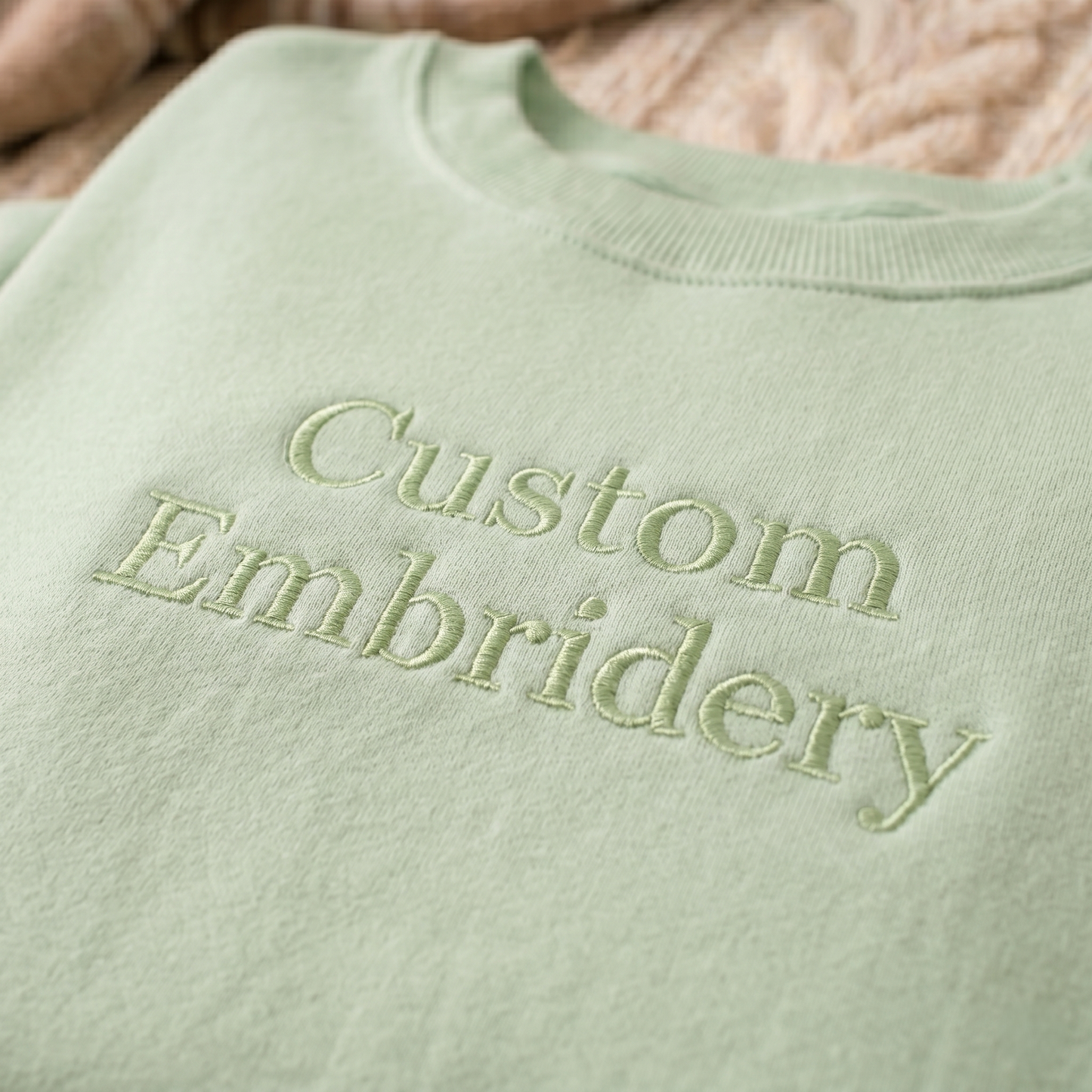 Custom Embroidered Clothes with Your Design