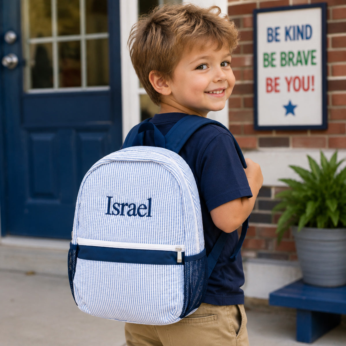 Personalized Toddler Backpack – Custom Name Preschool Backpack for Kids