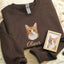 Embroidered Pet Portrait Organic Sweatshirt/Hoodie