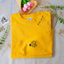Custom Embroidered Mama Neckline Sweatshirt with Kids Name Sleeve