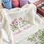 Personalized Baby Name Blanket – Floral Embroidered Newborn Keepsake Gift
