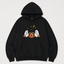 Cute Camping Ghost Embroidered Sweatshirt /Hoodie/Tshirt– Cozy Halloween Campfire Crewneck Pullover