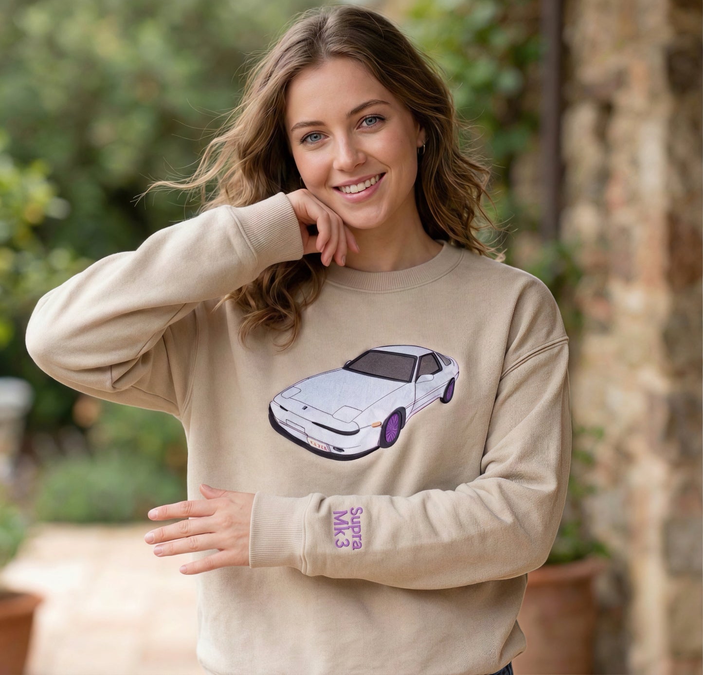Custom Embroidered Car Sweatshirt/Hoodie