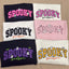 Spooky Season Embroidered Sweatshirt/Tshirt/Hoodie – Cute Halloween Ghost Crewneck