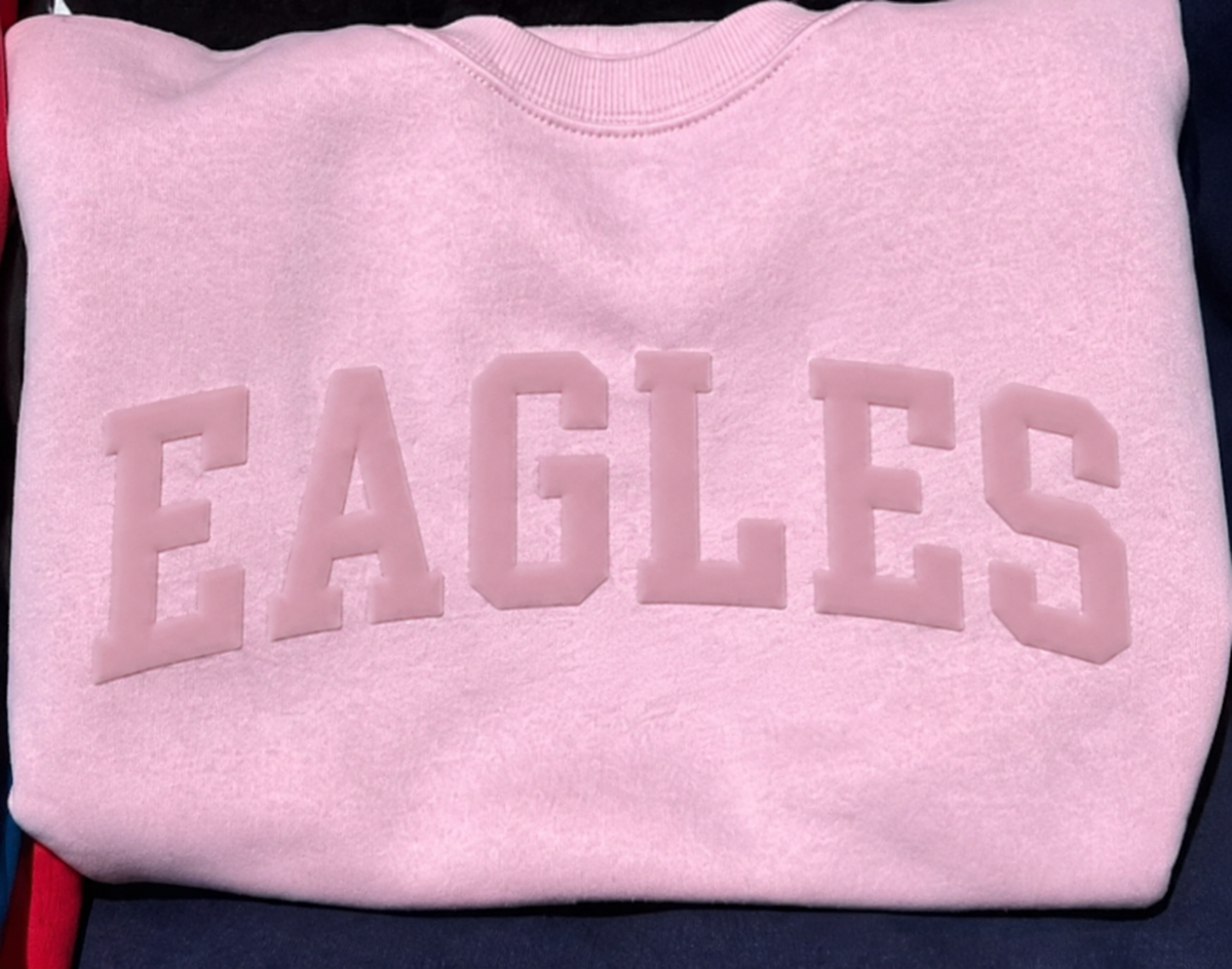 Custom Back to School Sweatshirt/T-Shirt/Hoodie | Personalized  Foam Letter Design for Campus Style