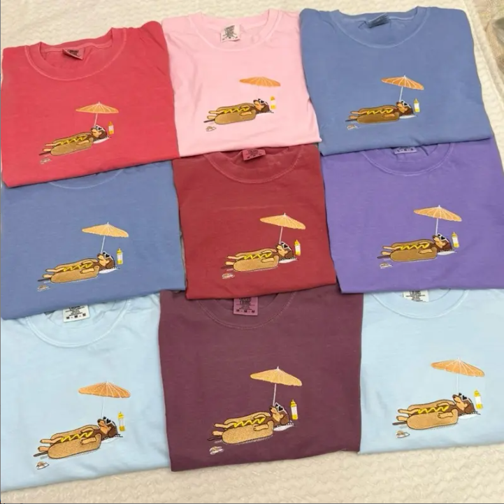 Funny Dachshund T-Shirt/Hoodie/Sweatshirt – Cute Summer Dog Graphic Tee For Pet Lovers