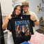 Custom Vintage Tee For Couple