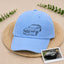 Personalized Custom Car Photo Embroidered Baseball Cap – Vehicle Portrait Dad Hat, Adjustable Gift for Car Lovers