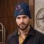 Custom Couple Beanie with Embroidered Portrait from Photo, His and Her Anniversary Gifts