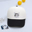 Personalized Cat Face Embroidered Two-Tone Baseball Cap with Name, Custom Cat Photo Hat, Cat Mom Gift, Cat Dad Gift
