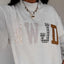 Women's WWJD Embroidered Graphic Floral Colorful Mock Neck Ribbed Sweatshirt - Comfortable Loose-Fit Cotton-Polyester Blend, Casual Medium-Length Long-Sleeve Plaid Style Pullover Top, Machine-Washable