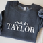 Personalized Back To School Sweatshirt/Hoodie/T-Shirt – Custom Name School Crewneck