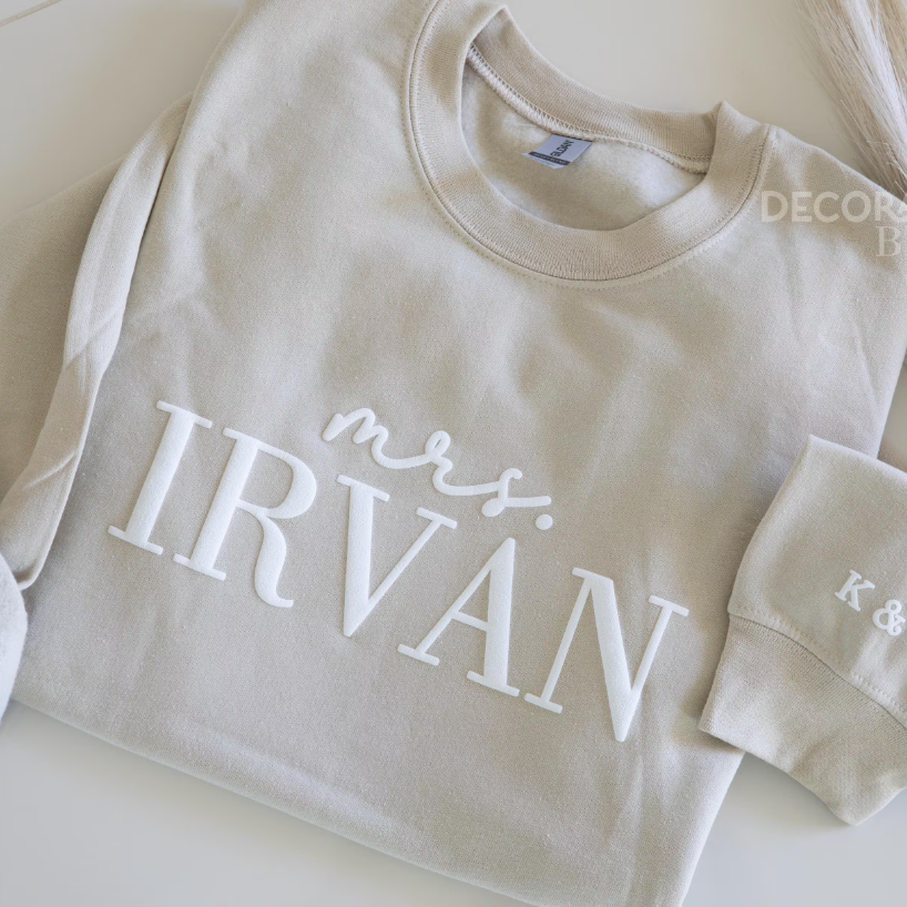 Personalized Back To School Sweatshirt/Hoodie/T-Shirt – Custom Name School Crewneck