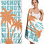 Custom Beach Towel | Personalized Name or Photo | Mahjong Design, Pool, Beach & Vacation Gift