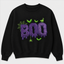 Boo Halloween Sweatshirt/T-Shirt/Hoodie – Cute Spooky Season Embroidered Crewneck