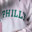 Embroidered Go Birds MockNeck Sweatshirt, Embroidered Game Day Crewneck, Embroidered Mock neck Gift For Her