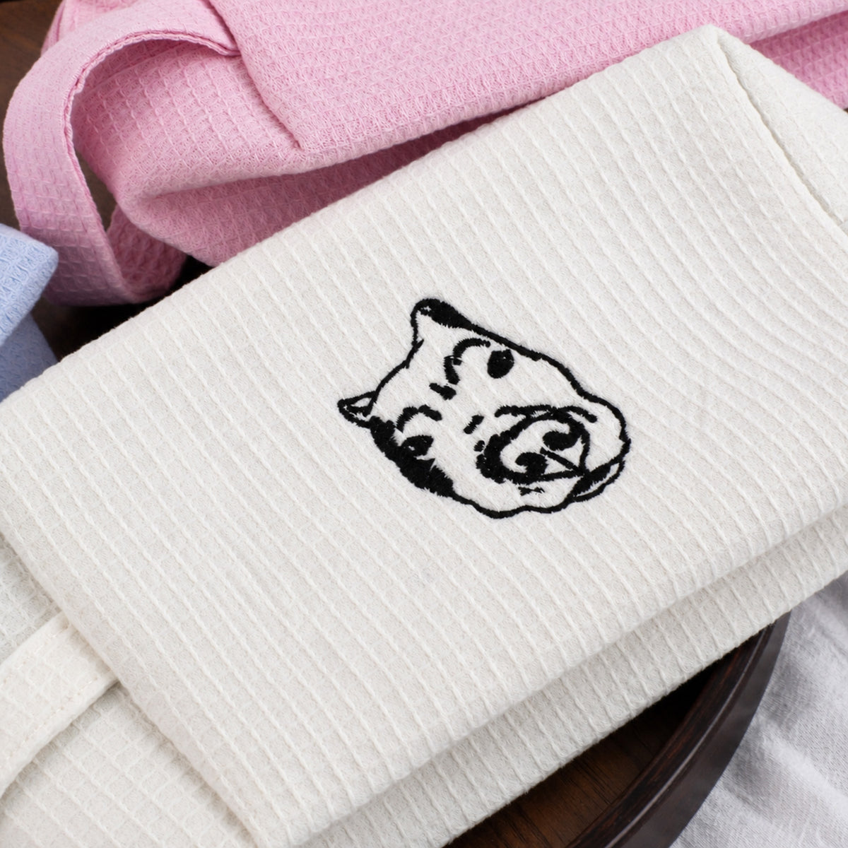 Embroidered Cosmetic Bag: Personalized Monogram Toiletry Bag, Bridesmaid Makeup Bag, Bridal Shower Gift