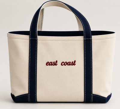 Custom Embroidered Tote Bag, Personalized Bridesmaids Boat Tote gift, Bachelorette Gifts