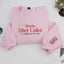 Embroidered Maybe Diet Coke Is Addicted To Me Sweatshirt, Funny Soda Lover Crewneck, Trendy Quote Sweatshirt