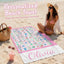 Custom Beach Towel | Personalized Name or Photo | Mahjong Design, Pool, Beach & Vacation Gift