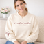 Custom Mama Embroidered Sweatshirt - Personalized Gift for Wife, Mom, New Mom - Mother’s Day & Birthday