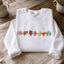 Embroidered Organ Friends Sweatshirt – Cute Anatomy Crewneck & Hoodie, Healthcare Student Gift