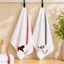 Customizable Puppy Hand Towel – Personalized Dog Name Embroidered Kitchen Tea Towel Gift for Dog Lovers