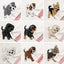 Customizable Puppy Hand Towel – Personalized Dog Name Embroidered Kitchen Tea Towel Gift for Dog Lovers