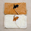Personalized Pet Embroidered Coral Fleece Towel, Custom Dog Photo Bath Towel & Hand Towel, Soft Plush Pet Lover Gift