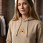 Embroidered Pet Portrait Organic Hoodie/Sweatshirt