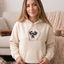 Embroidered Pet Portrait Organic Hoodie/Sweatshirt